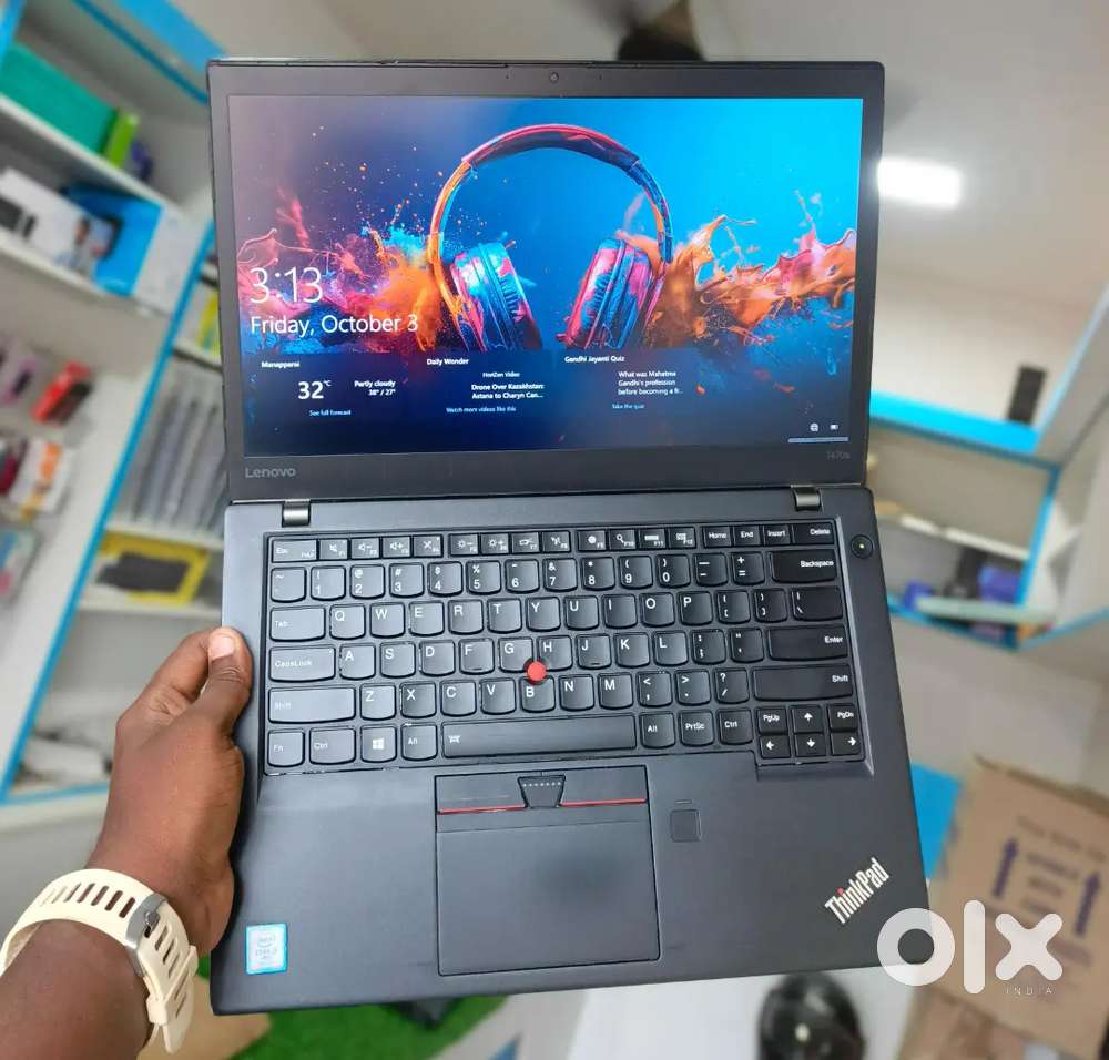 Lenovo ThinkPad T470s, i5 7th Gen, 16GB RAM, 256GB NVMe SSD, Type-c
