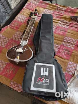 Indian classical music instrument sitar