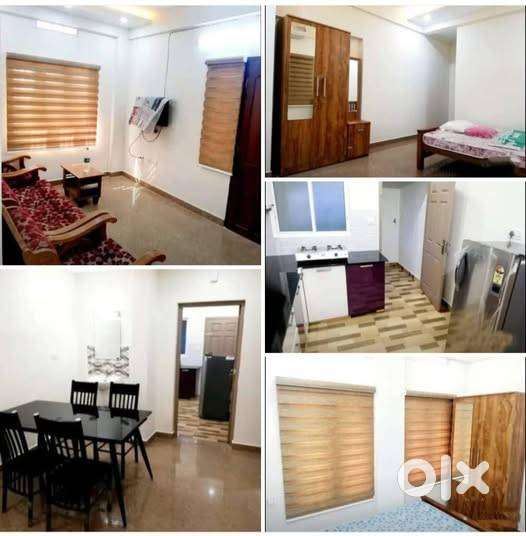 fully furnished 2BHK flat in palakkad  available for both daily hom