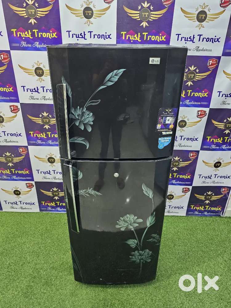 240ltrs LG flower design double door fridge