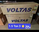 Voltas 1.5 ton 3 star inverter ac with bill 31499