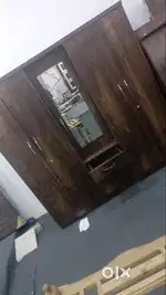 CONTEMPORARY 5 DOOR WARDROBE WITH MIRROR FOR SELL IN FACTORY