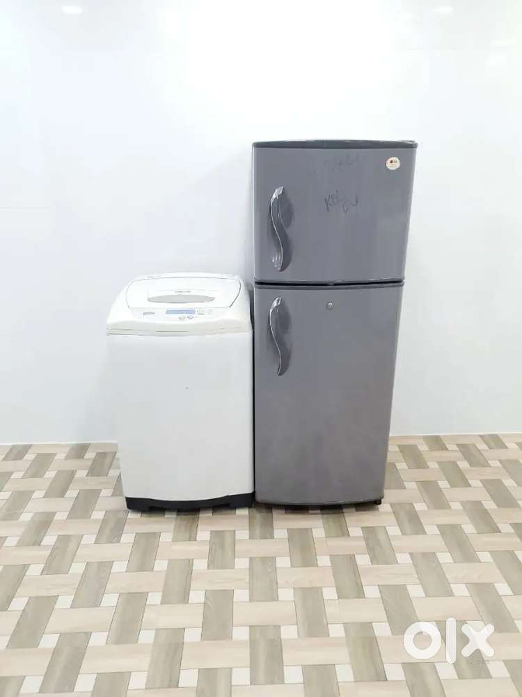 Washing Machine & Refrigerator Combo – Excellent Working Condition