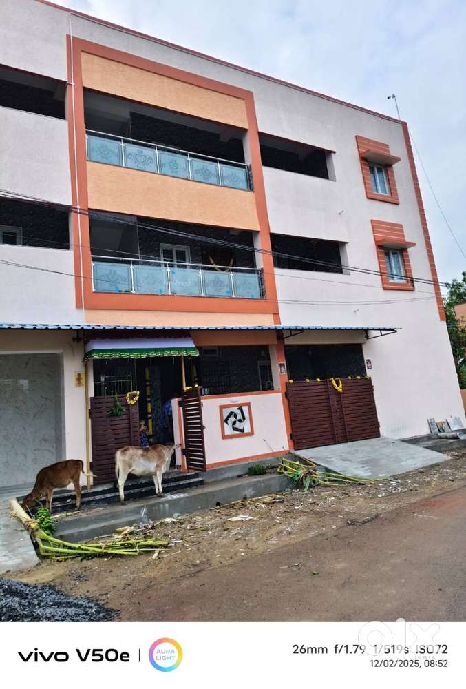Newly built 2 BHK home in Rajajipuram, Thiruvallur
