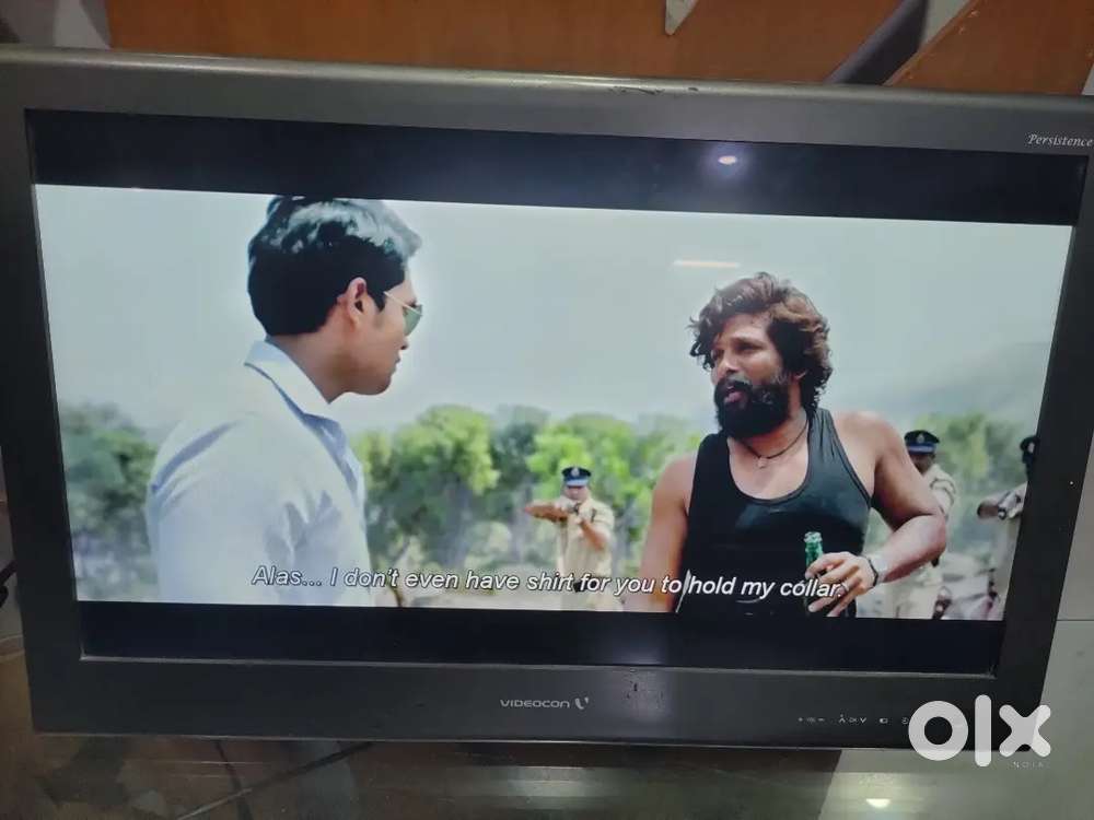 Videocon 24 inch led non smart good working condition with remote