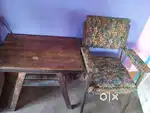 Table and chair