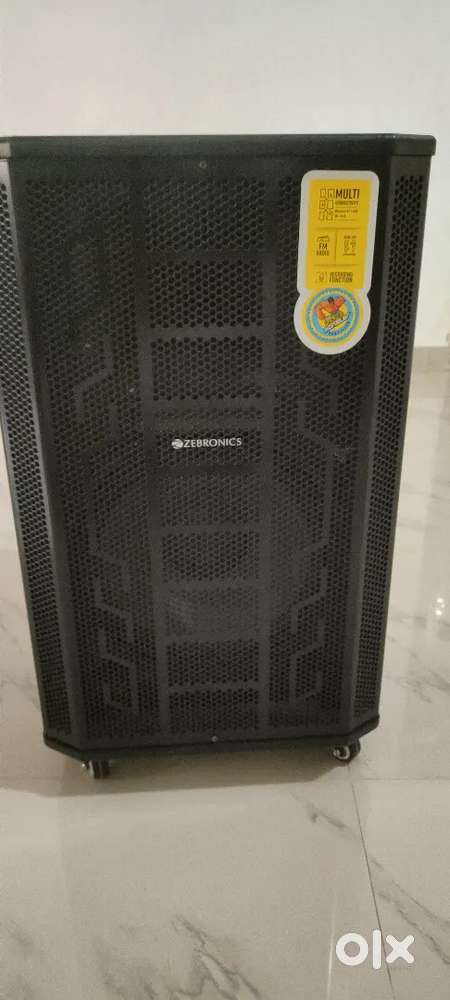 ZEBRONIC METAL MONSTER 120 W SPEAKER