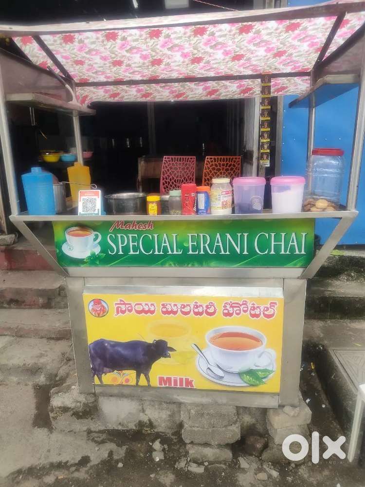 Tea stall, curry stall, bandi