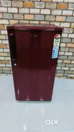Haier 190 liters single door refrigerator used like new with free ship