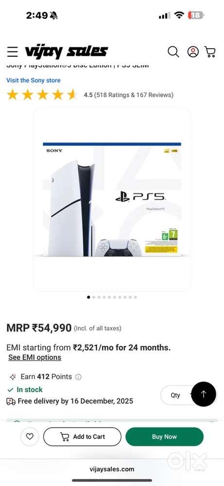 playstation 5 slim 1TB