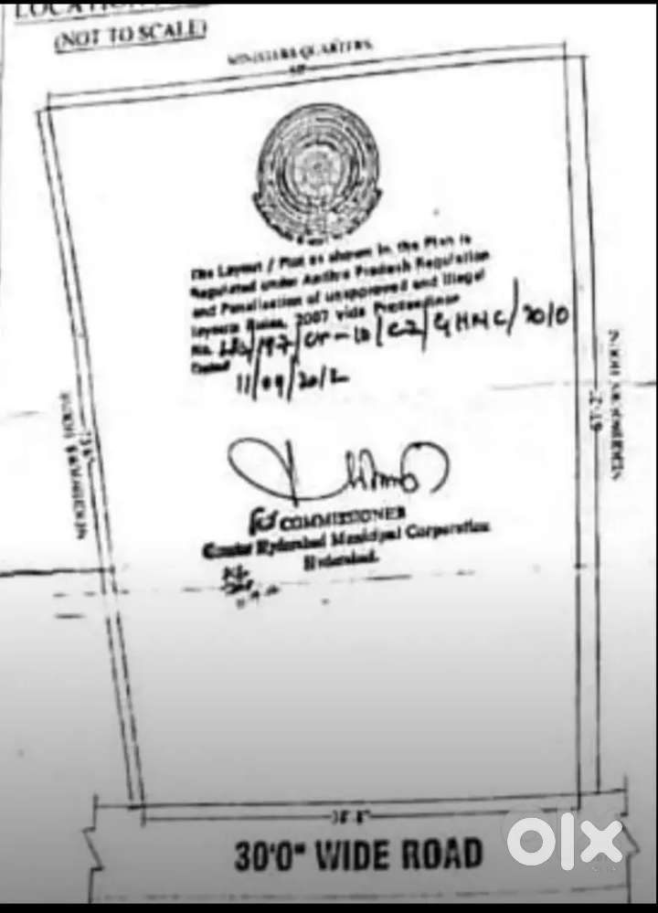 PLOT FOR SALE IN BANJARA HILLS ROAD NO-12