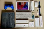 Apple iPad Pro + Pencil, AirPods, Watch 6, PS4, Keyboard, AirTag, More