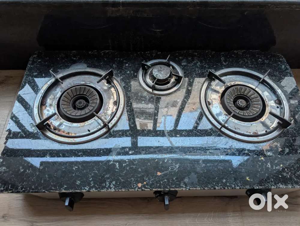 IKEA 3 burner Stove - Auto Ignition (no battery reqd), Auto Cutoff