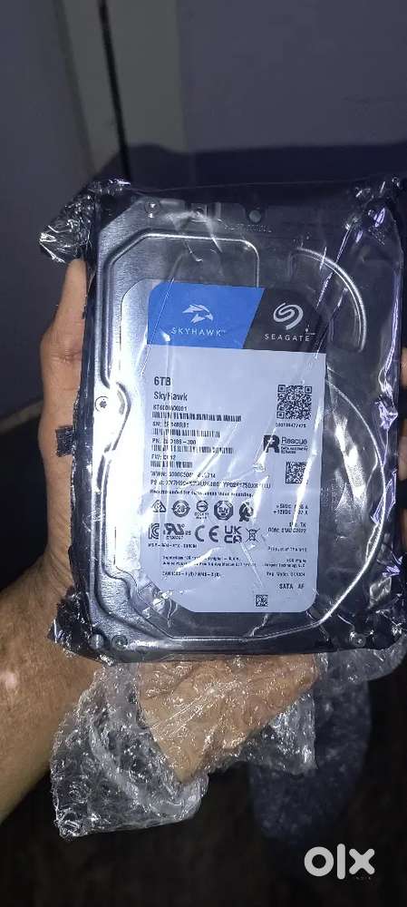 Seagate SkyHawk 6TB HDD – Pack Sealed (2 Pcs Available)