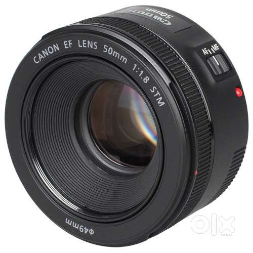 Canon EF 50 mm F1.8 STM Macro Prime Lens & Yongnuo 35mm f2.0 Wide-angl