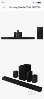 Samsung soundbar b670