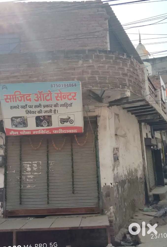 Corner shop two side property good location