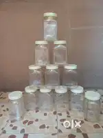 30 Pcs Medium Size Plastic Kitchen Containers (Used)