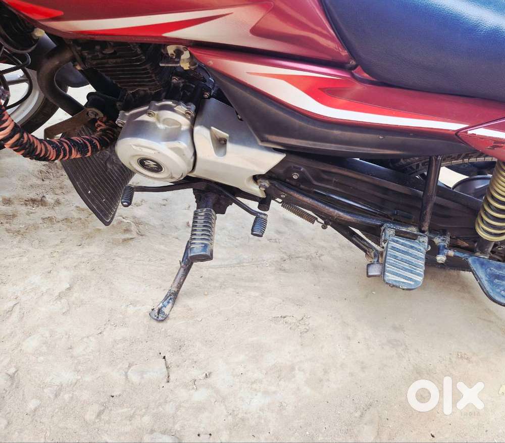 Red colour contain with new tyre best price bike