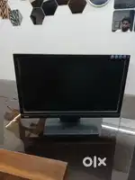 Monitor,  keyboard and ring light