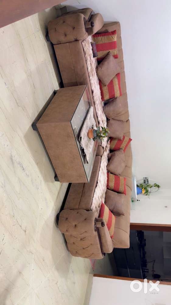 sofa set & king size bed