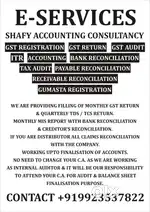 E-Services ITR ,GST, BOOK KEEPING