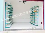 Pharmacy store powder coated wall racks available. ASA INDUSTRIES.