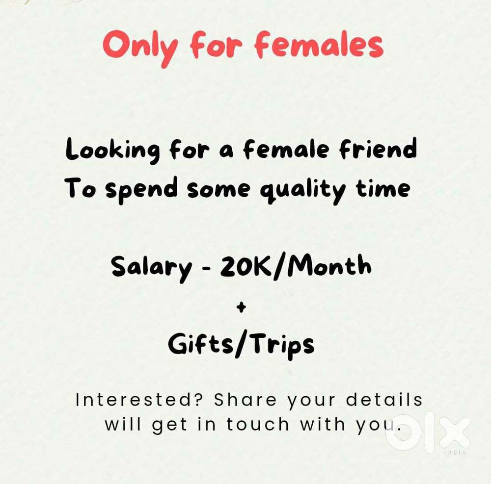 Part time job for female secretary