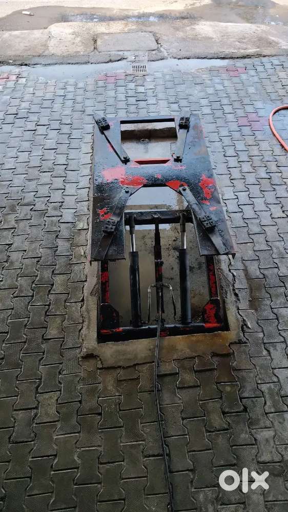 Car washing lift