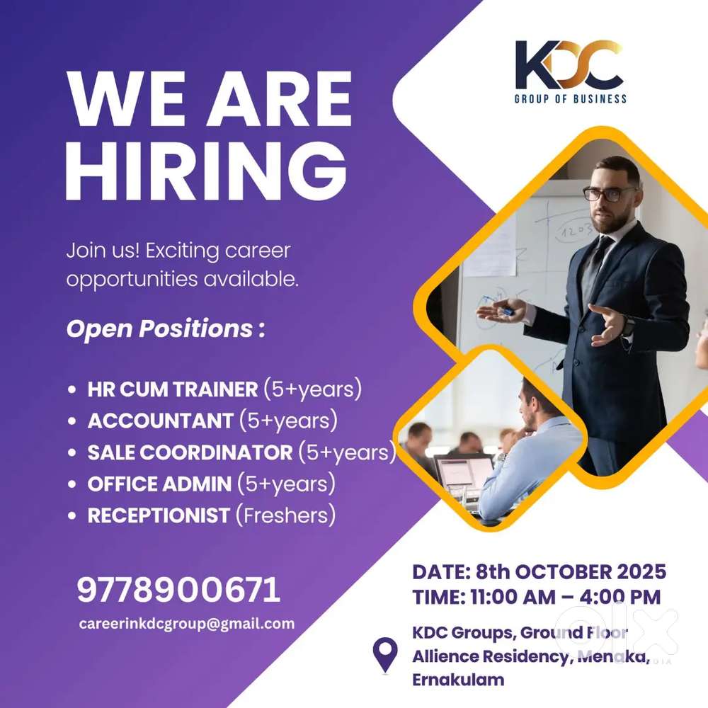 Urgent hiring