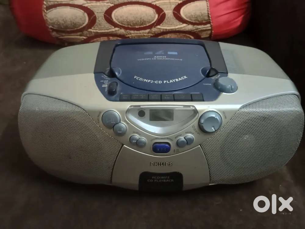 Philips AZ-5130 CD VCD MP3 Cassette (Silver)