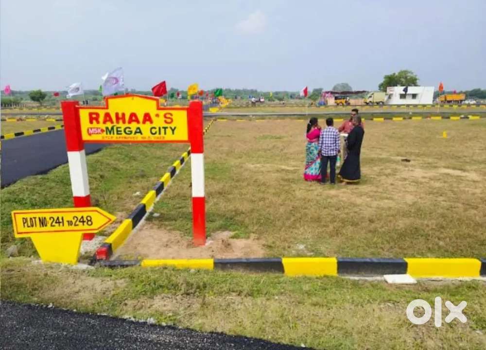 Land near On road Property