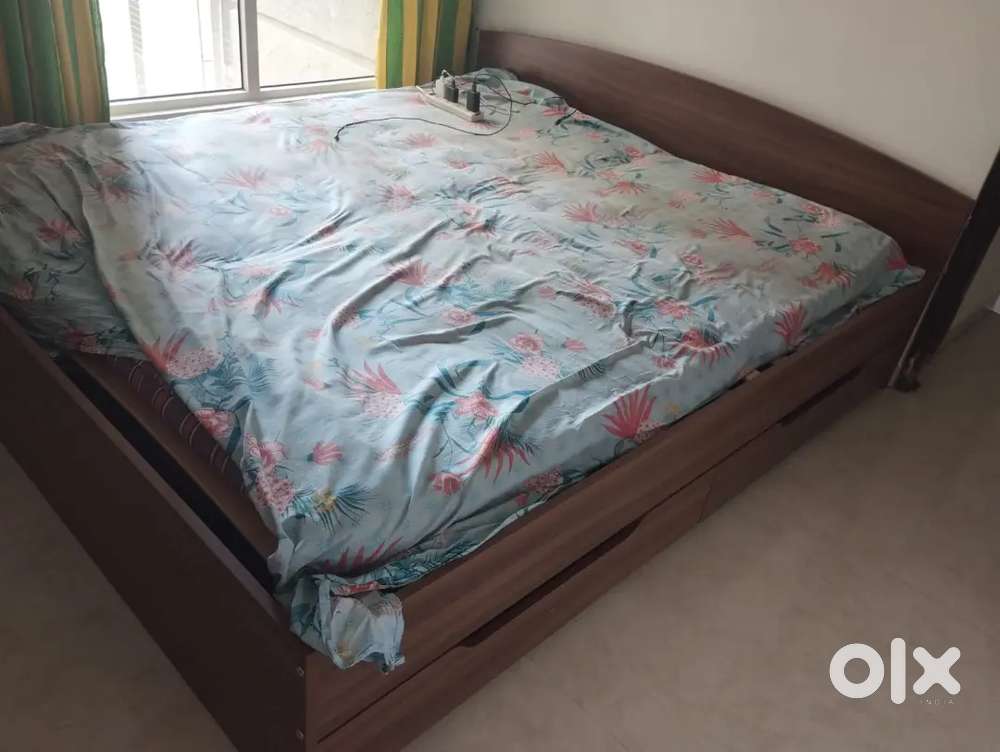 IKEA King Size Bed for Sale with matterss