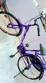 Very charming purple colour bycycle ( 1yr)used only best condition