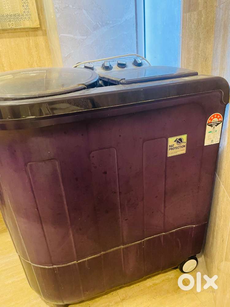 Whirlpool Semi Automatic 8.5 kg washing machine in excellent condition