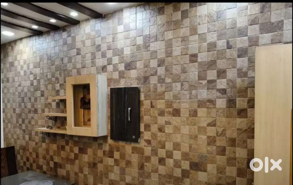 Semi furnished 3 Bhk flat available near Govind nagar chawla chauraha