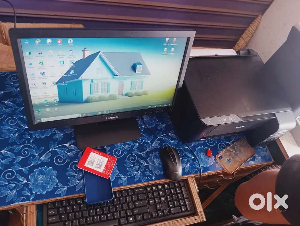 Lenovo desktop computer printers brand new condition