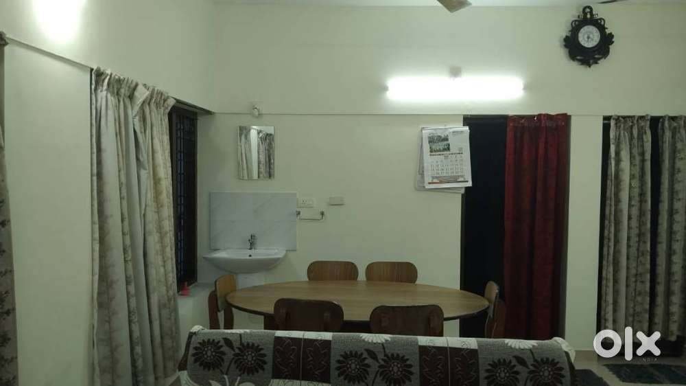 3 BHK GROUND FLOOR . FULLY FURNISHED . 2 AC . CAR PARKING