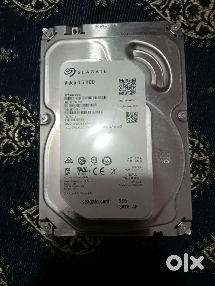 2 TB Hard disk desktop