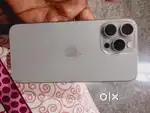 iPhone 15 Pro Max Natural Titanium 512gb storage in warranty