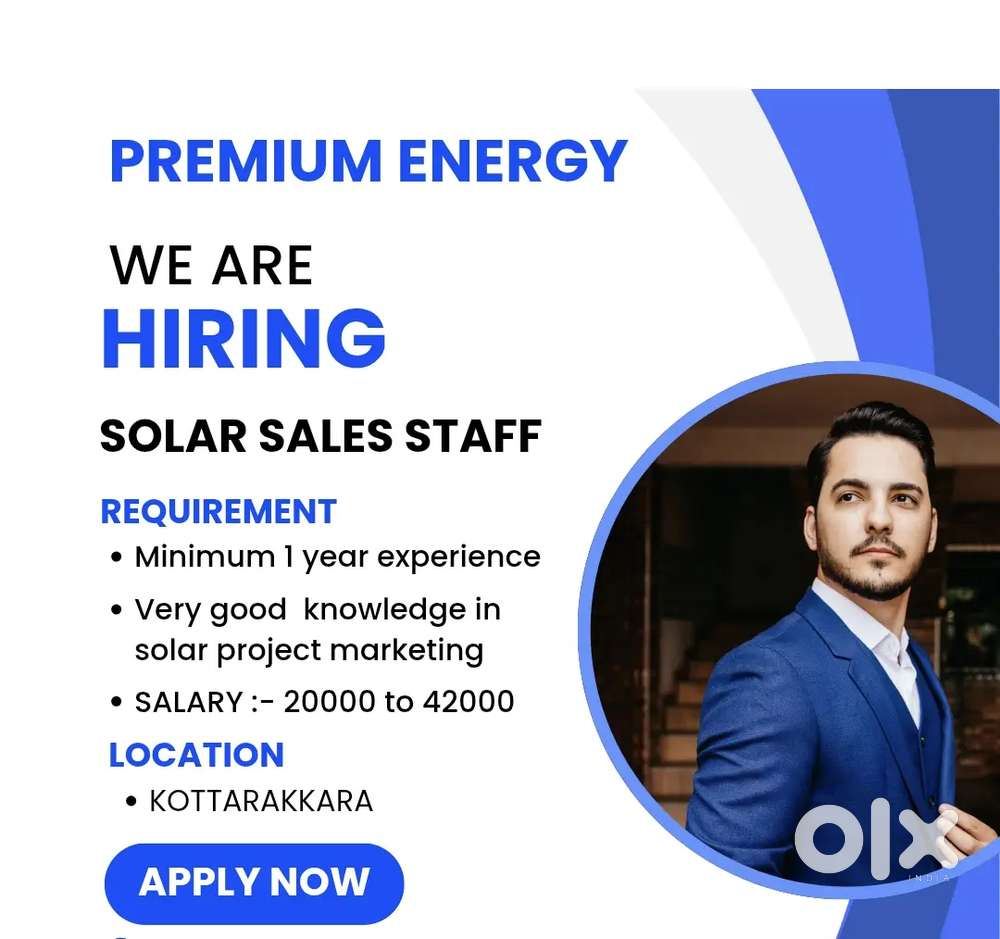 SOLAR SALES EXECUTIVE ( Male )