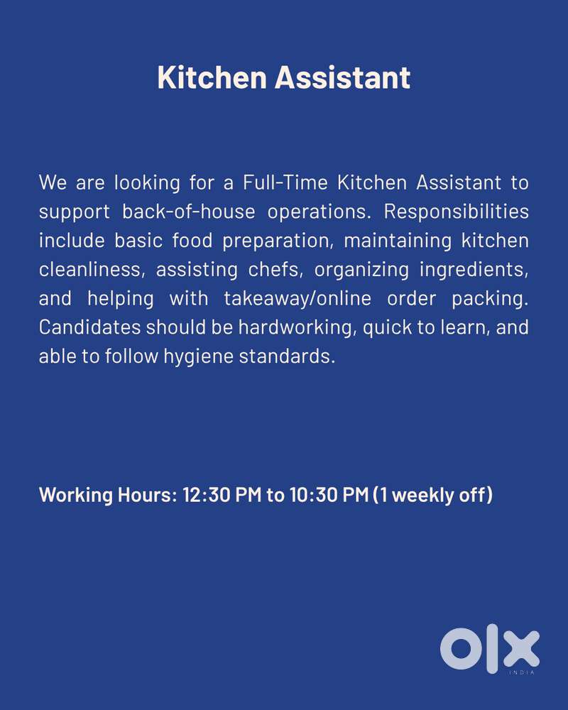 Kitchen Assistant or Commie 2