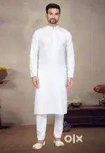 Look Royal.White Kurta Pajama Set –
