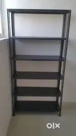 Free home delivery.new 6 shelf steel rack for sales