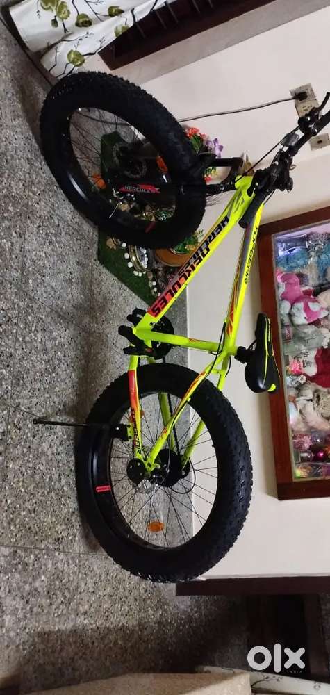 Hercules TOP GEAR-S26 F1 Fat Tyre Cycle (21 Gear, Front Suspension