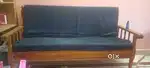 Take wood sofa set 3+1+1