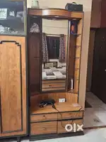 Complete Wooden Bedroom Set – Bed, Wardrobe, Dressing & Table CP TEAK