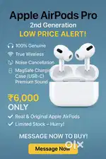 Apple air pods sale in 6000rs