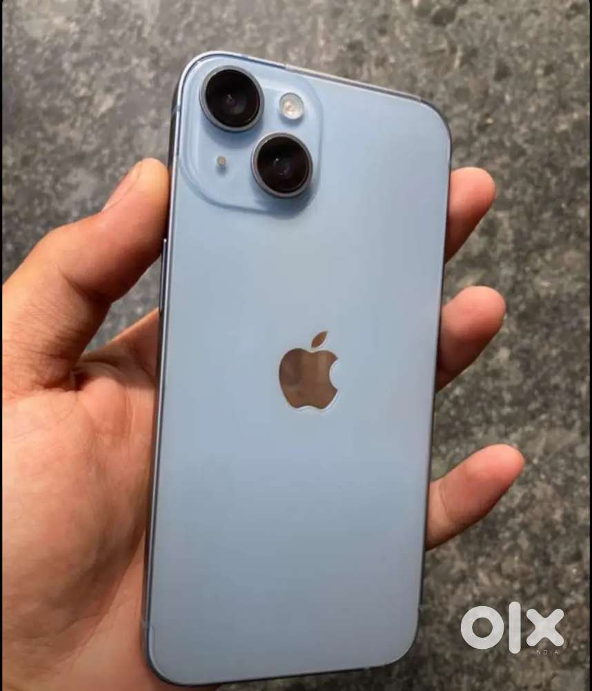 Selling my 4 months old I phone 14 in blue colour/.Need urgent money