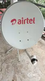 Airtel digital set top box & Dish for sale